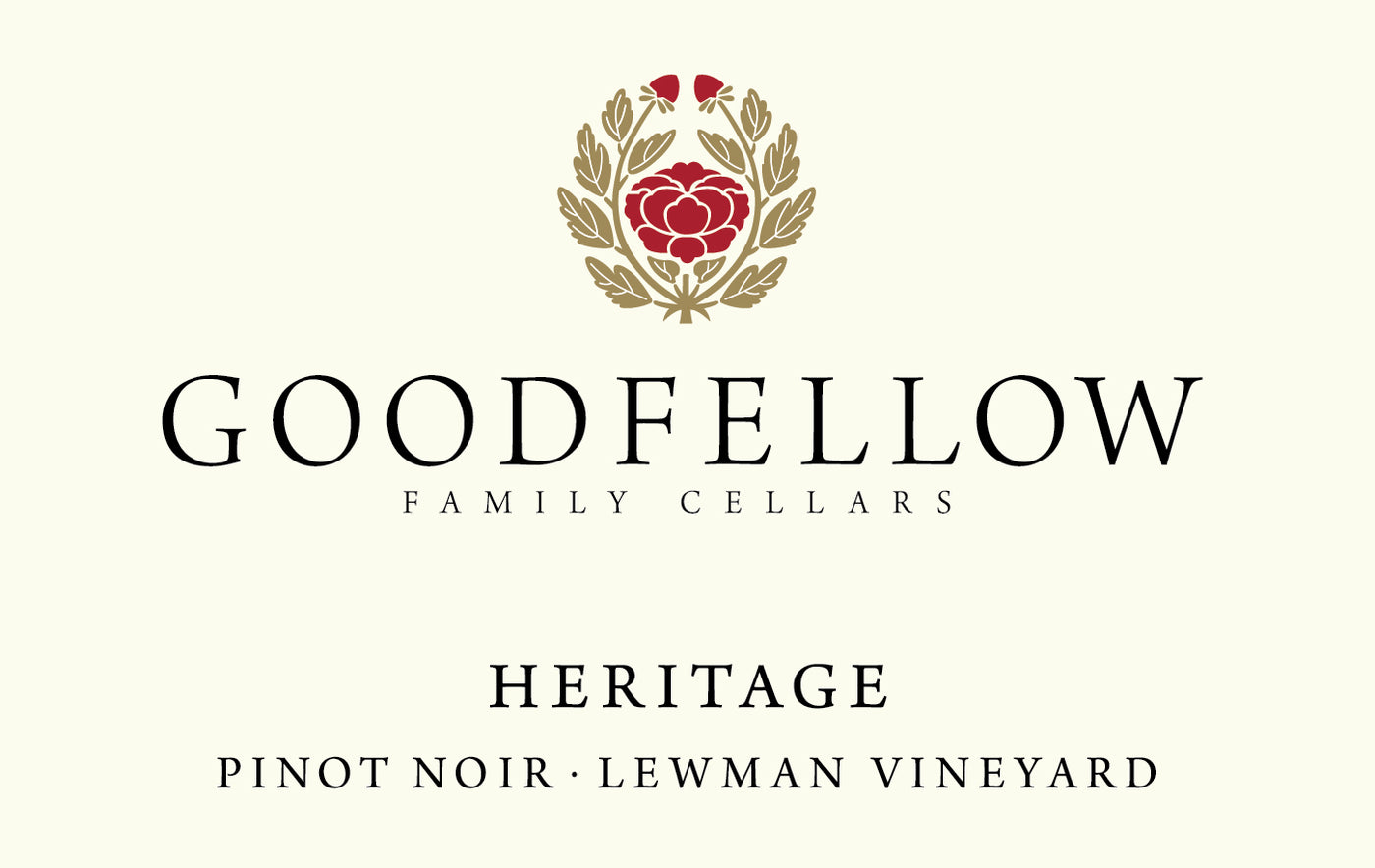 Goodfellow Heritage No. 16 Lewman Vineyard Pinot noir 2019
