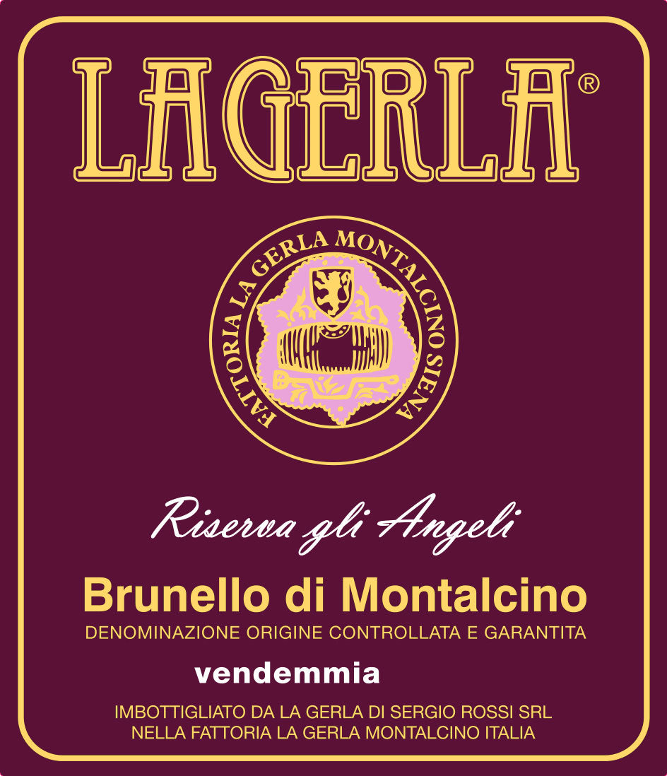 La Gerla Brunello di Montalcino Riserva gli Angeli 2015