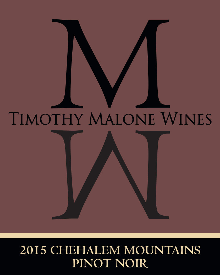 Timothy Malone Chehalem Mountains Pinot Noir 2018