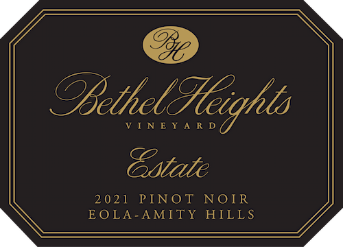 Bethel Heights Estate Pinot Noir Eola-Amity Hills 2021
