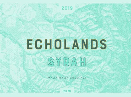Echolands Syrah Walla Walla Valley 2019