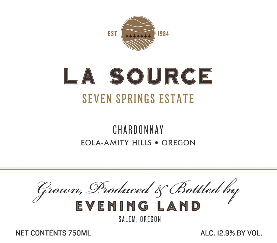 Evening Land Seven Springs Vineyard La Source Chardonnay 2019