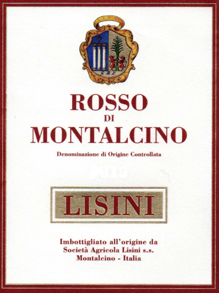 Lisini Rosso di Montalcino 2019