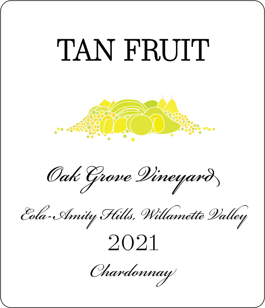 Tan Fruit Oak Grove Vineyard Chardonnay 2021
