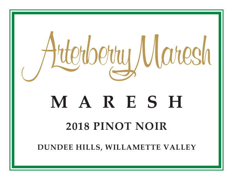 Arterberry Maresh Maresh Vineyard Pinot noir 2018