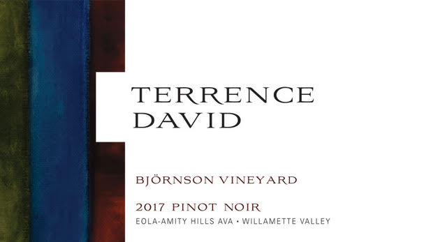 Terrence David Bjornson Vineyard Pinot noir 2017